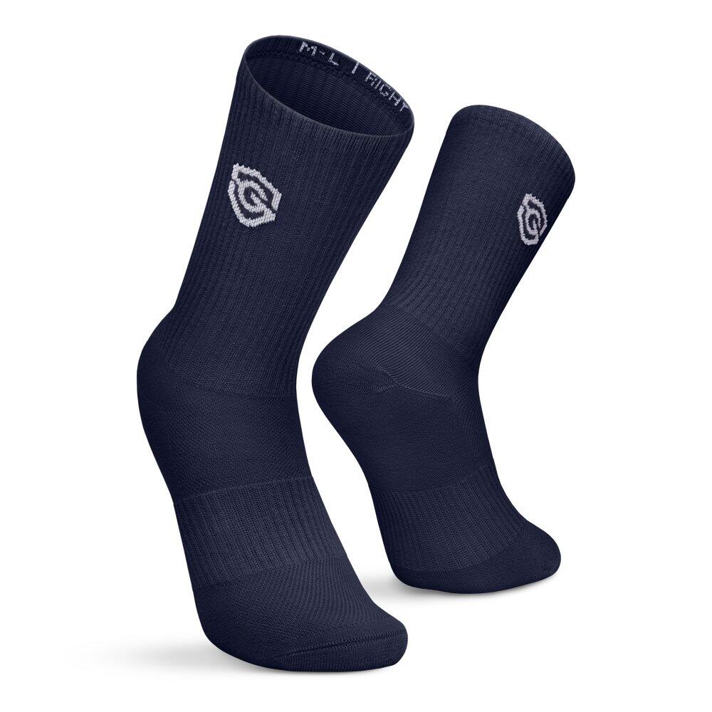 Herren und Damen Golf socken aus bio-baumwolle, 3er-pack Echo Weiß 3/7