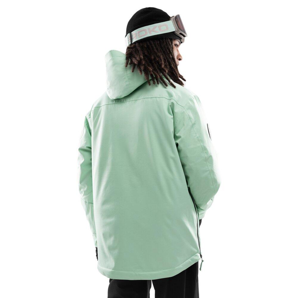 Giacca da snowboard da uomo Sport invernali W6 Elm Verde 2/8