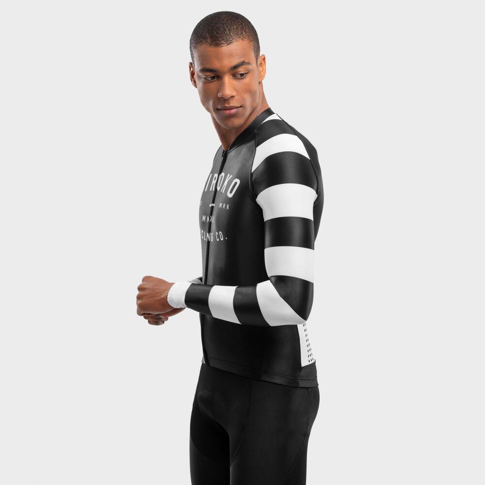 Camisola de ciclismo manga comprida homem M2 Summit Preto 3/7