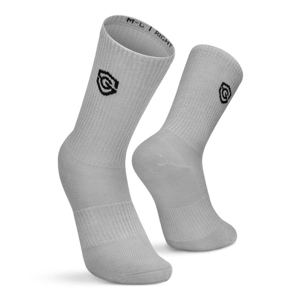 Herren und Damen Golf socken aus bio-baumwolle, 3er-pack Echo Weiß 4/7