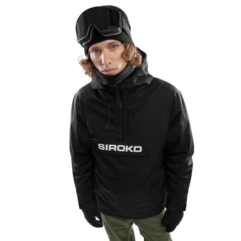Men Winter sports 's snowboard jacket W6 Bruson Black