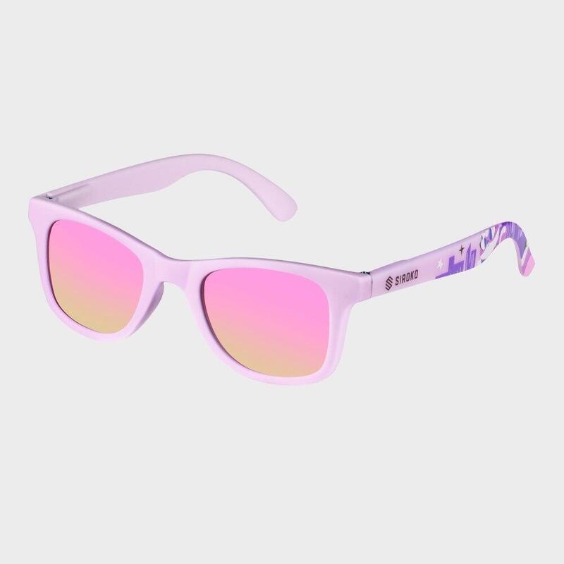 Gafas de sol para niños lifestyle Niños y Niñas Rainbow Cat Kids Malva