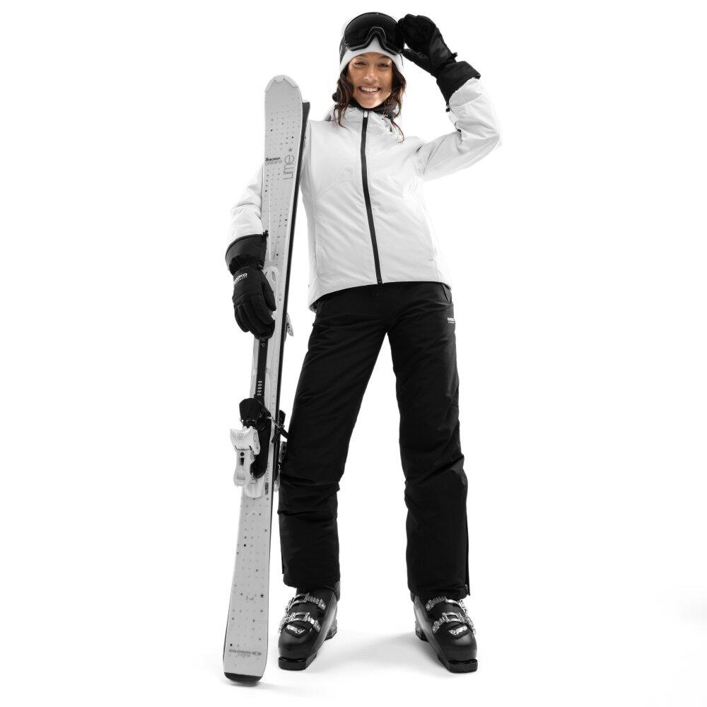 Damen Wintersport ski- & snowboardhose für Core Frutt Schwarz 3/7