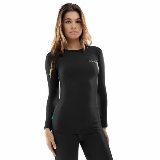 Damen Wintersport thermo-funktionsunterhemd skisport Kandahar Schwarz