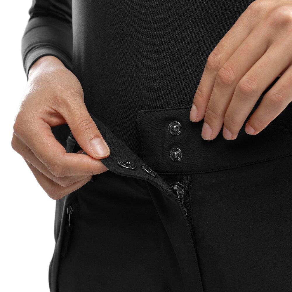 Damen Wintersport ski- & snowboardhose für Core Frutt Schwarz 4/7