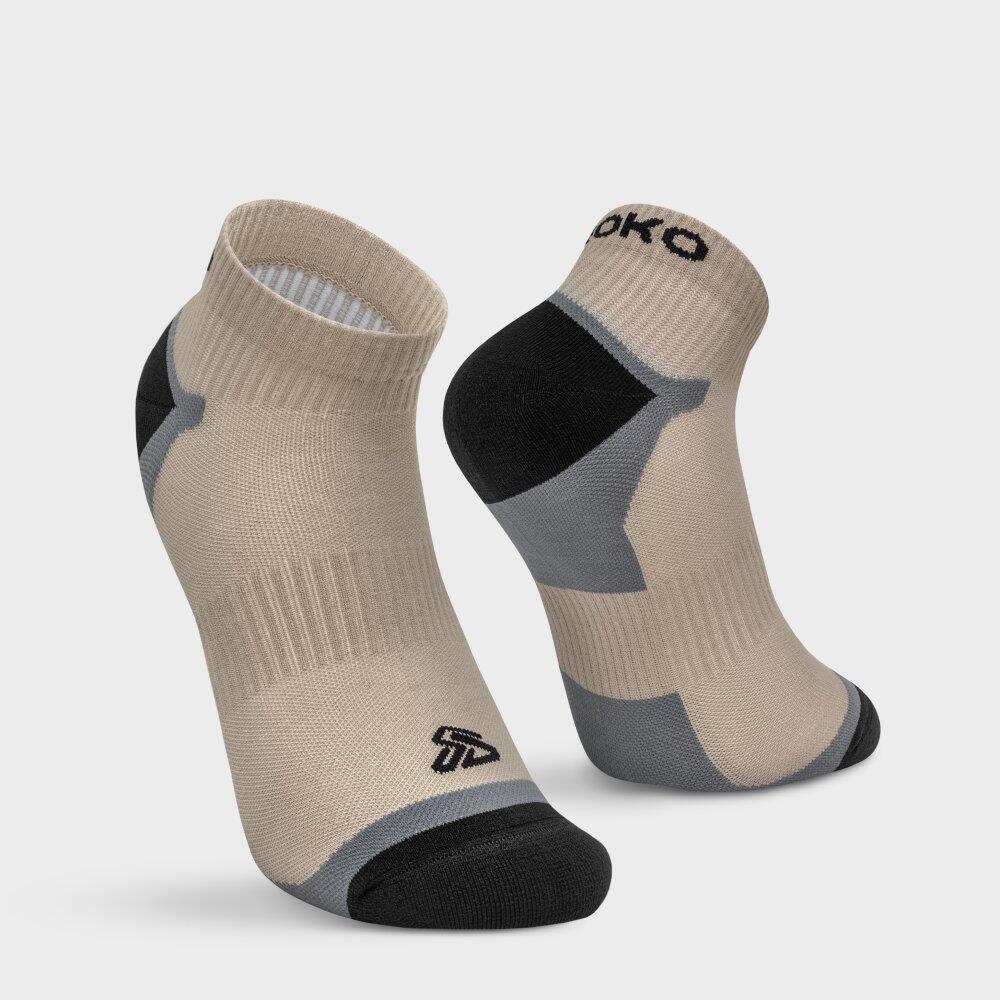 Chaussettes randonnée basses Homme et Femme Kadishi Marron 3/7