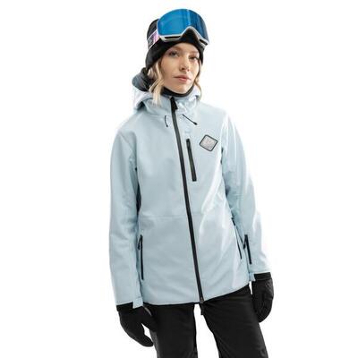 Damen Wintersport snowboardjacke für W2-W Gelid Blau