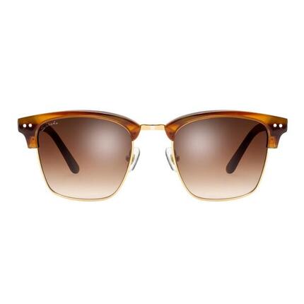 Lunettes de soleil fashion acier inox Lifestyle Homme et Femme Broadway Marron