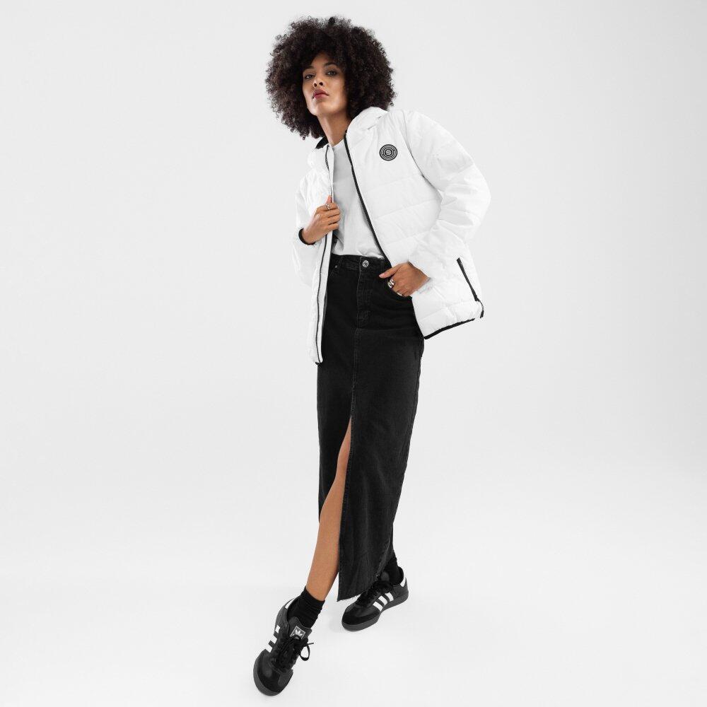 Chaqueta acolchada resistente al agua mujer lifestyle Natur-W Blanco 3/7