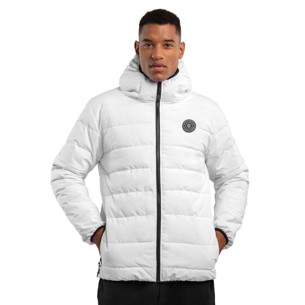 SIROKO Casaco acolchoado resistente à água homem Lifestyle Natur Branco