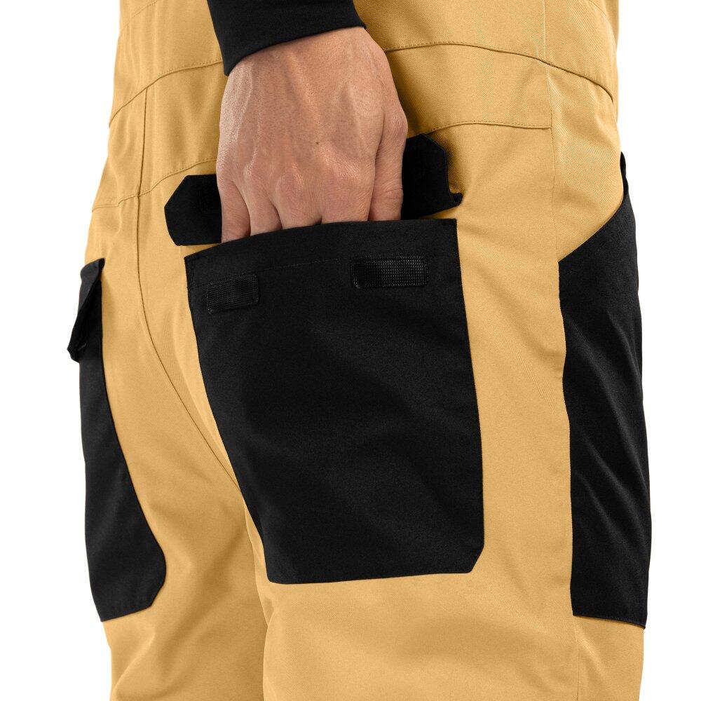 Salopette snowboard homme Sports d'hiver B1 Maple Beige 4/8