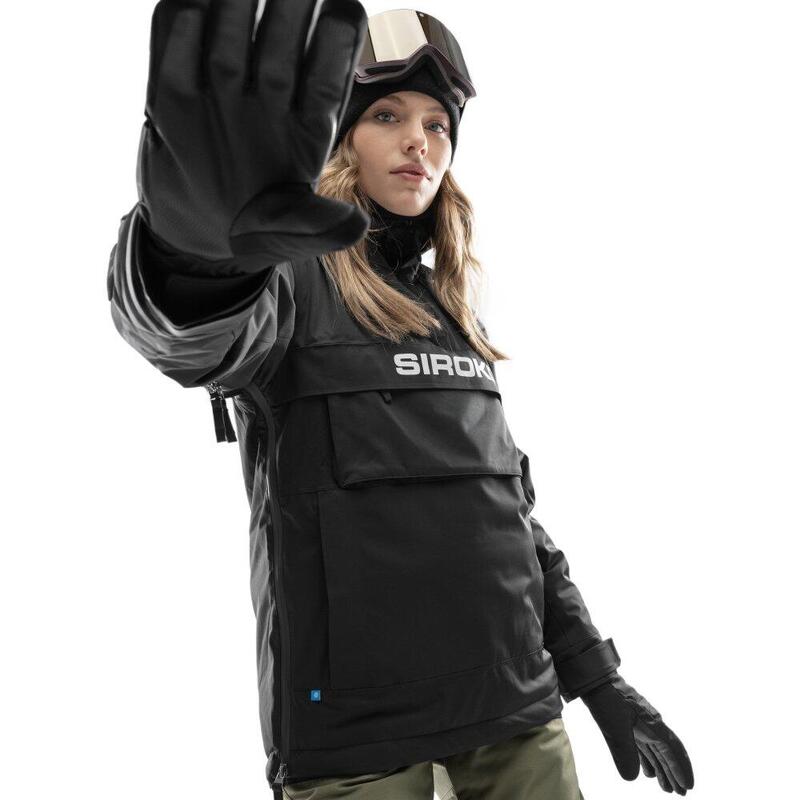 Dámská snowboardová bunda W6-W Bruson Černá