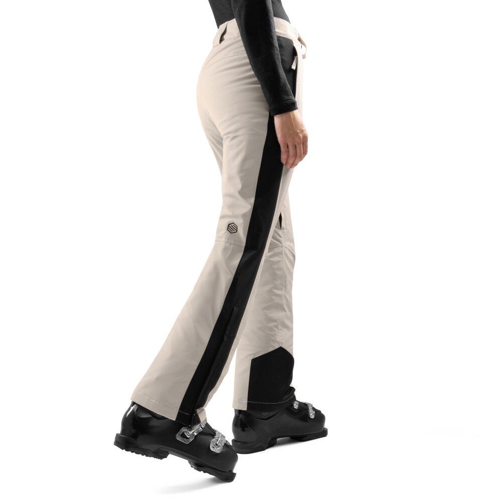 Pantaloni da sci da donna Sport invernali P3-W Fitz Roy Beige 2/6