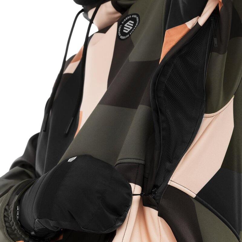 Pánská snowboardová bunda W1 Sandboard Černá