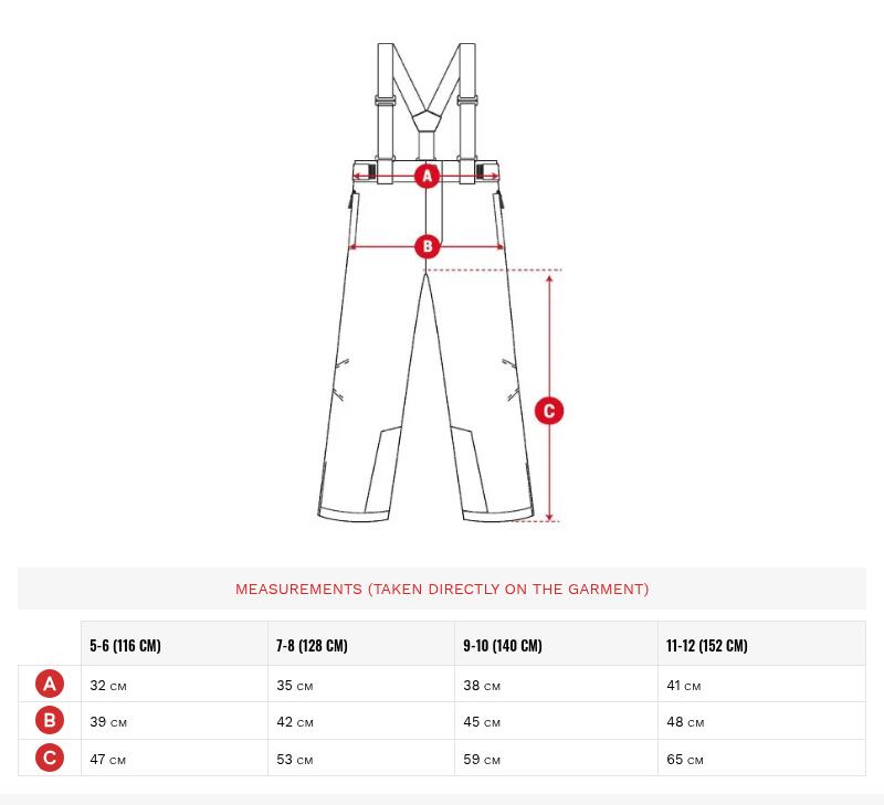 Pantalon ski et snowboard avec bretelles garçon 7/7