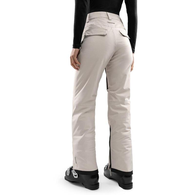 Pantaloni de zăpadă premium pentru femei SRX Nival Bej