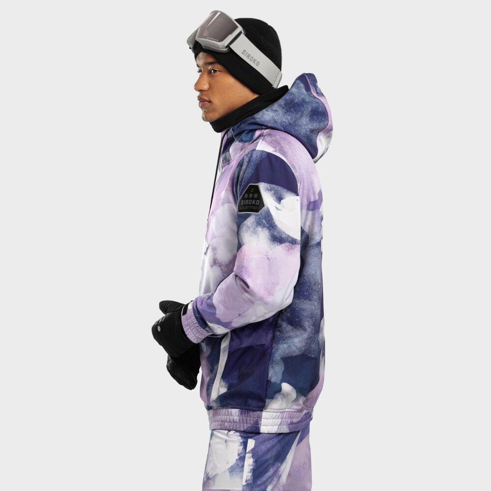 Giacca da snowboard da uomo Sport invernali W3 Cloudmont Multicolore 3/7