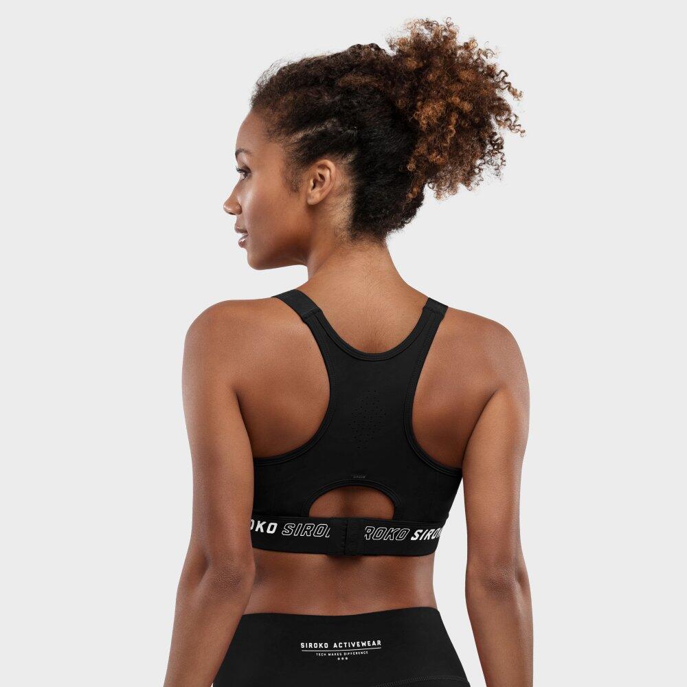 Brassière sport - Maintien élevé Fitness Femme Cardio Black Noir 2/7