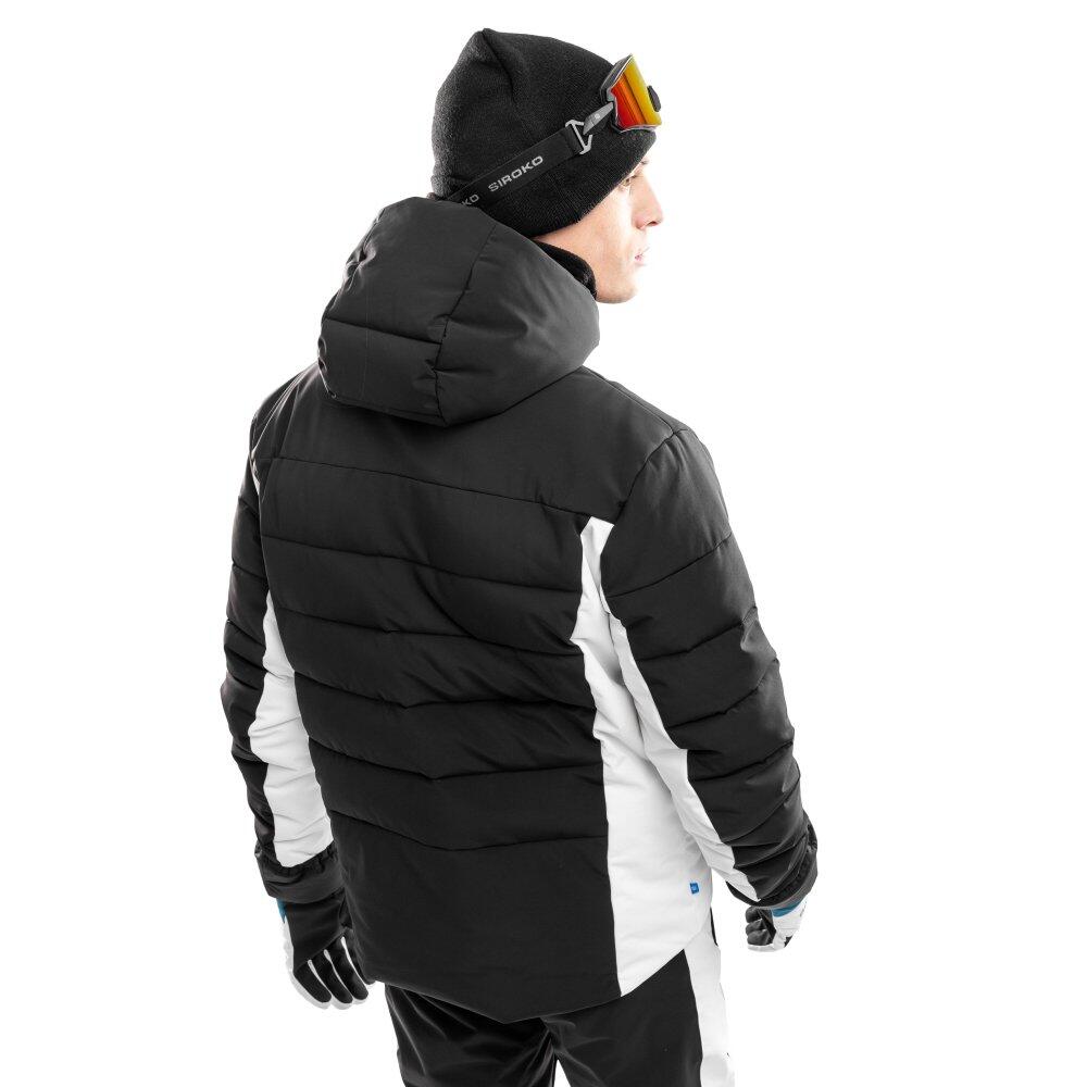Veste ski homme Sports d'hiver W7 Crans-Montana Noir 2/8
