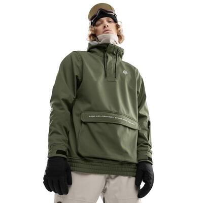 Giacca da snowboard da uomo Sport invernali W3 Robson Verde