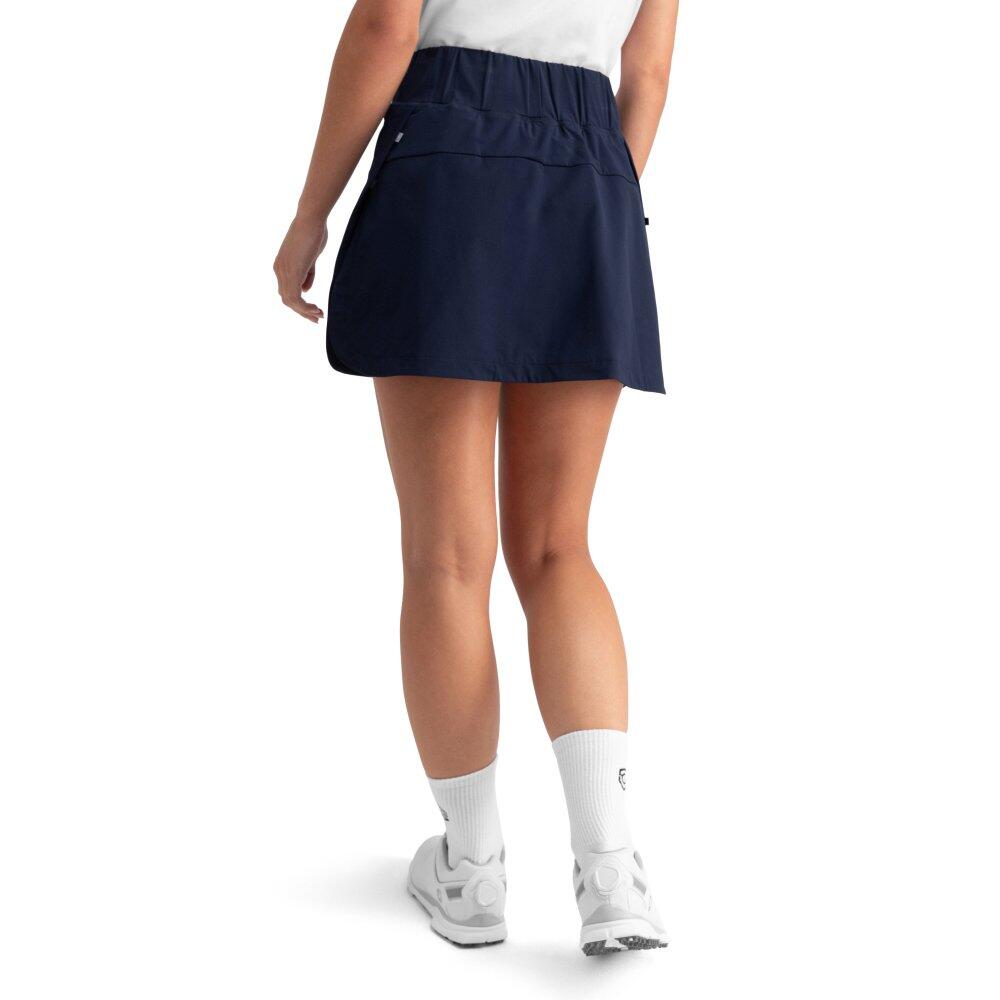 Damen Golf skort für Augusta Navy Marineblau 2/8