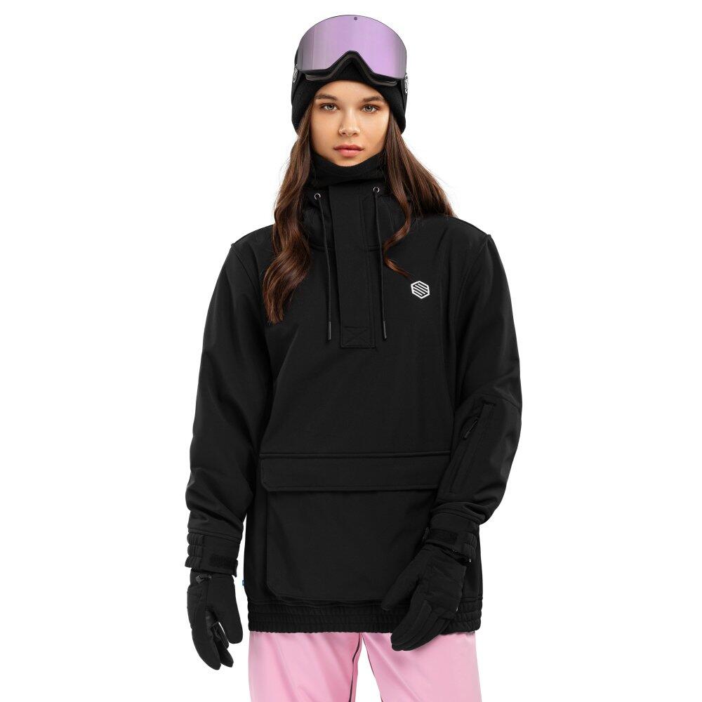 SIROKO Women Winter sports 's snowboard jacket W3-W North Ice Black