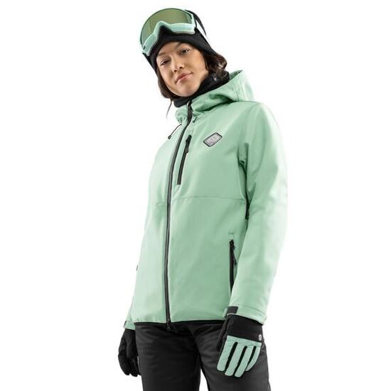 Damen Wintersport snowboardjacke für W2-W Emerald Grün