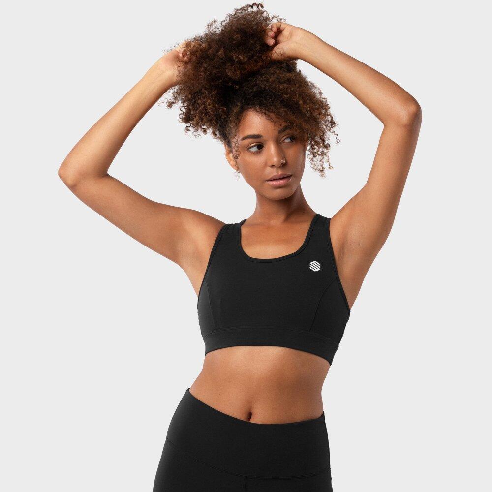 Reggiseno sportivo Fitness Donna Fuel Nero 2/7