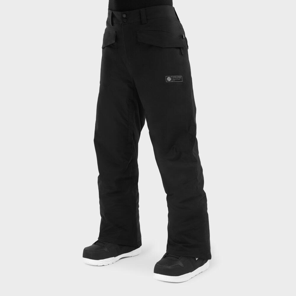 Pantalon snowboard Ultimate Nordic Noir homme hardshell 3 couches 2/7