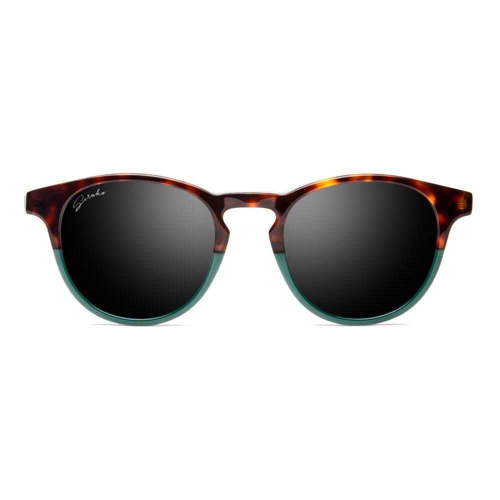 SIROKO Heren en Dames Lifestyle Ronde fashion zonnebril Moriarty Bruin