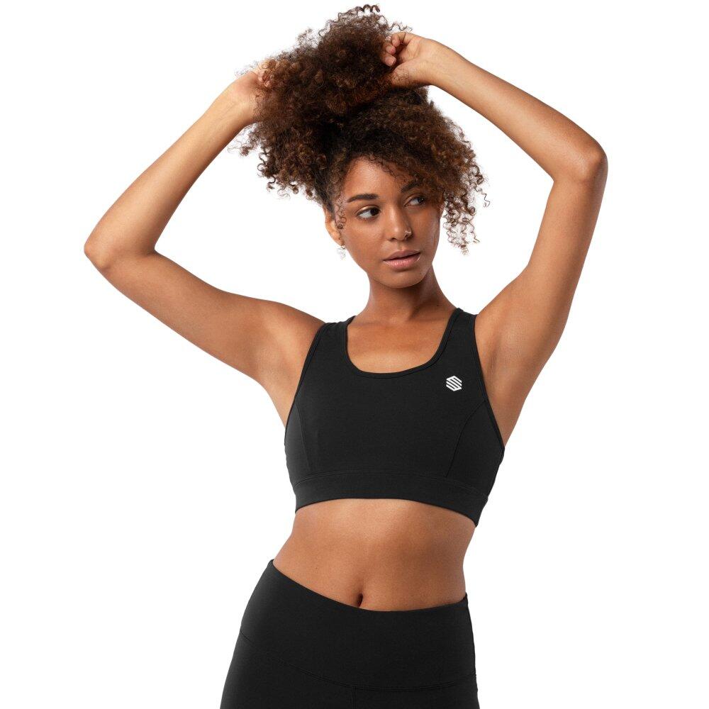 Soutien de desporto fitness mulher fuel preto