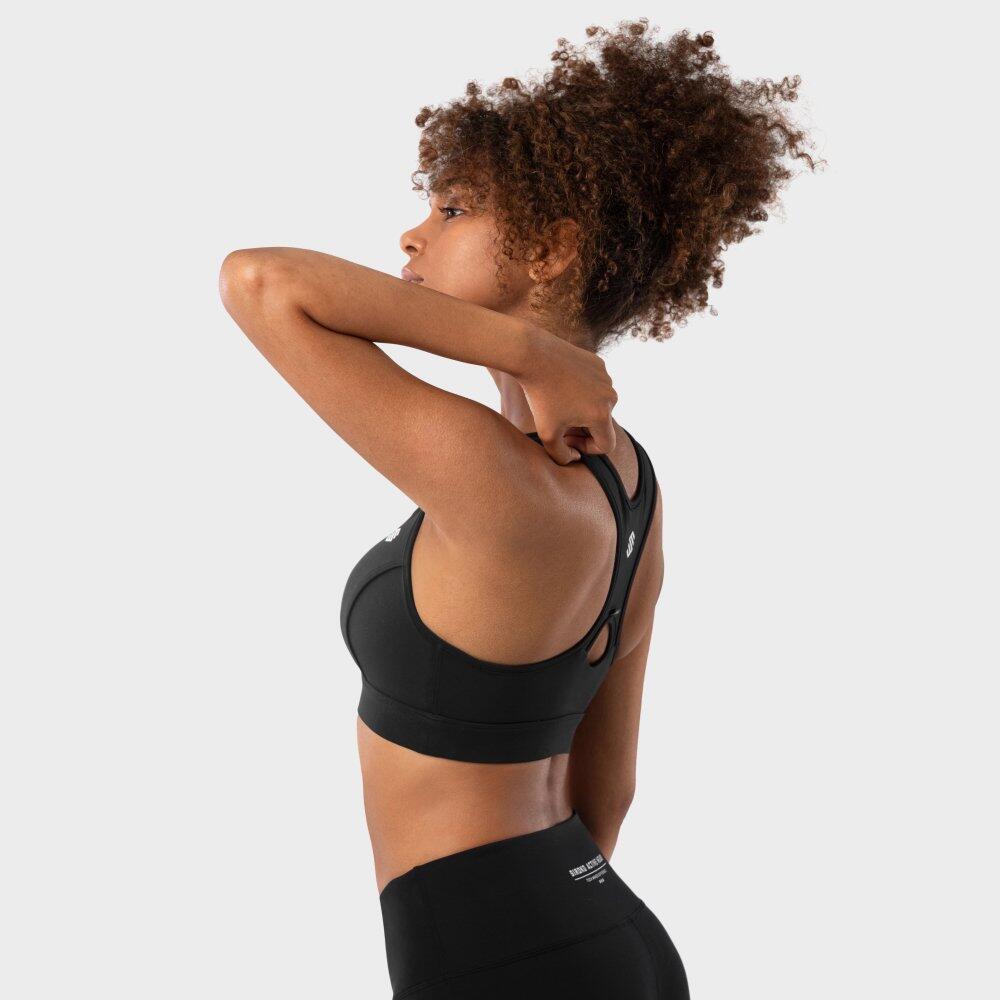Reggiseno sportivo Fitness Donna Fuel Nero 4/7