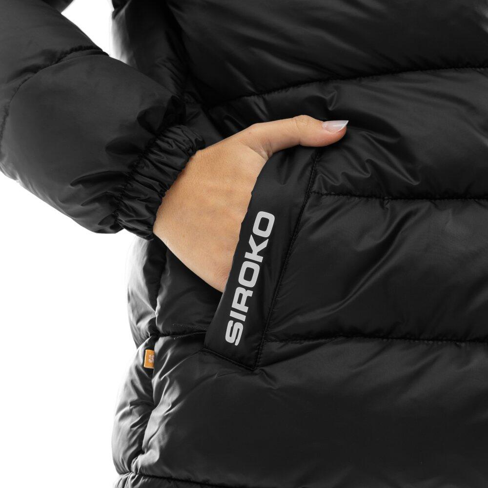 Giacca imbottita donna Lifestyle Tacca-W Nero 4/4