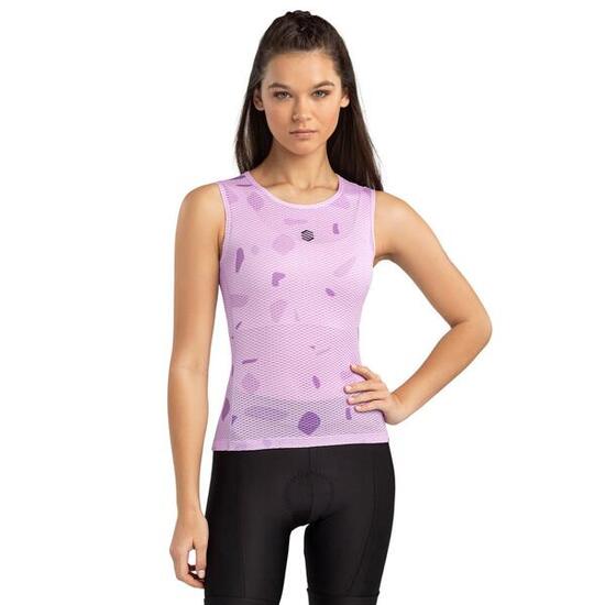 Maglia intima tecnica ciclismo da donna Hesse Lavanda