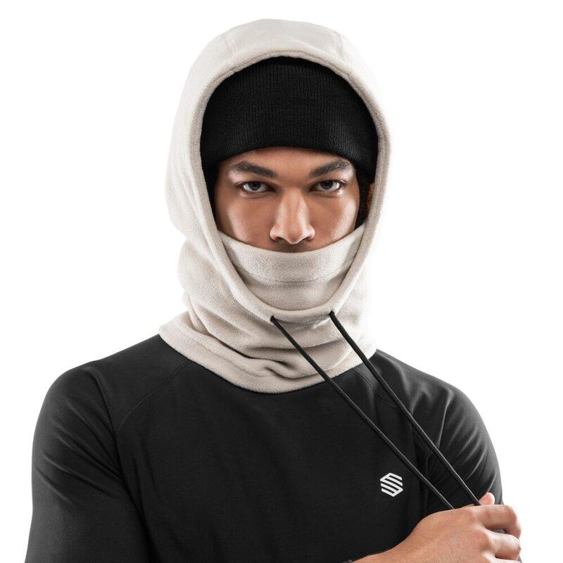Lyžařská kukla balaclava HAIL Sand Béžová