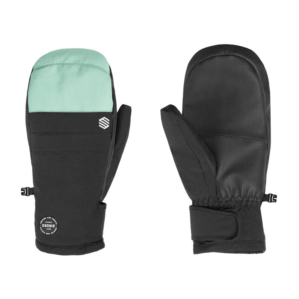 Men & Women Winter sports Snowboard and ski winter mittens PITZTAL Dead Moss Gre