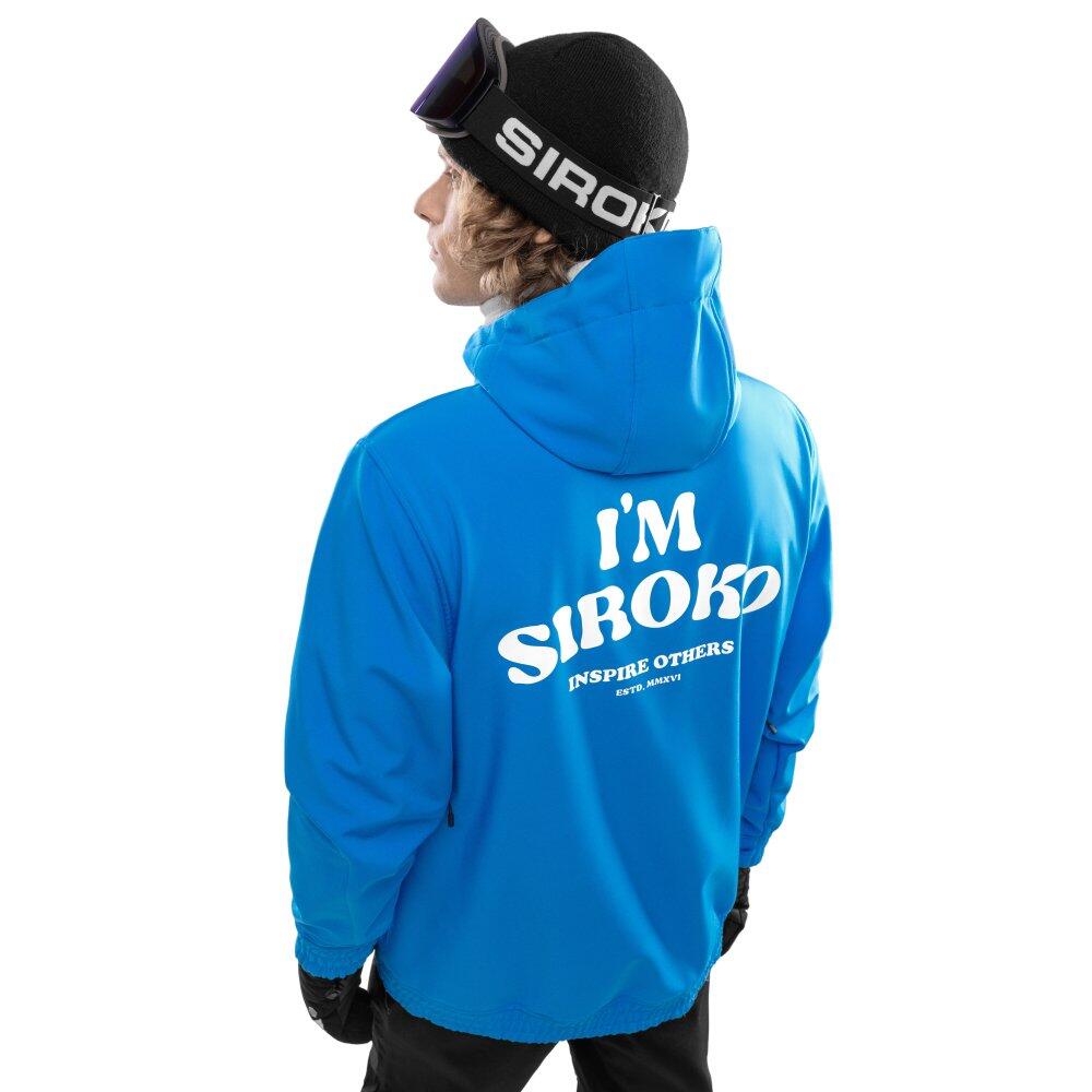 Casaco de snowboard para homem Desportos de inverno W3 Ollie Azul 2/8