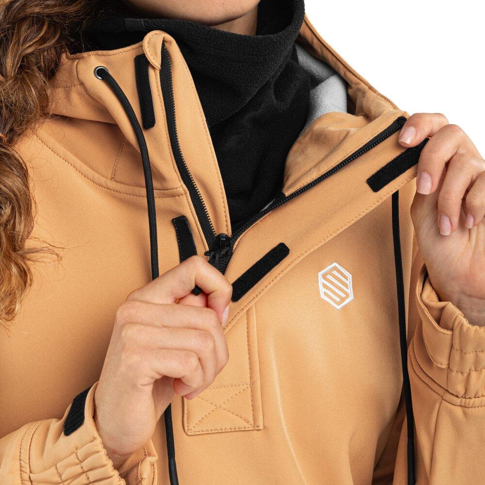 Casaco de snowboard para mulher Desportos de inverno W3-W Neuquén Amarelo 4/8