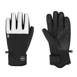 Gants thermiques snowboard et ski Sports d'hiver Homme et Femme VOSS Black Noir
