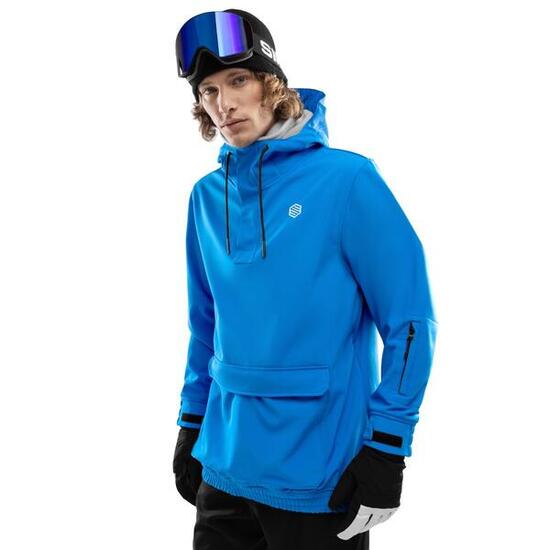 Herren Wintersport snowboardjacke für W3 Ollie Blau