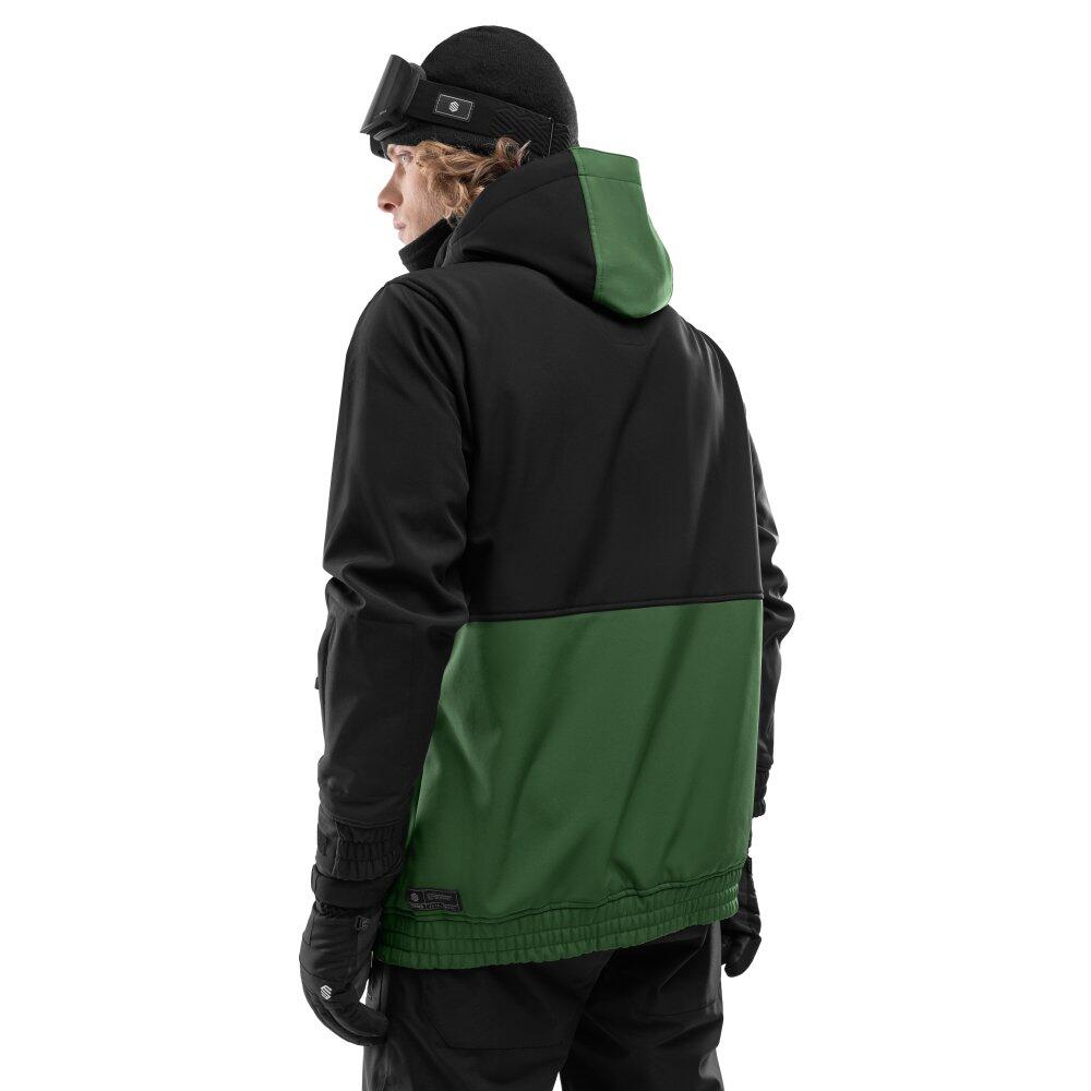 Męska kurtka snowboardowa Sporty zimowe Siroko W1 Evergreen