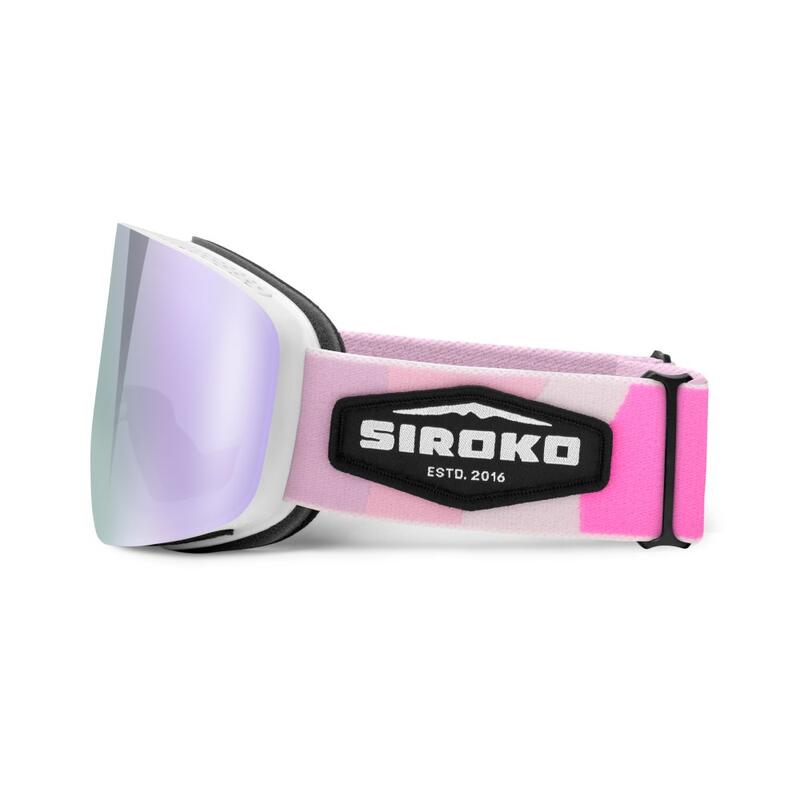 Ochelari de schi pentru copii GX Kids Muffin Alb