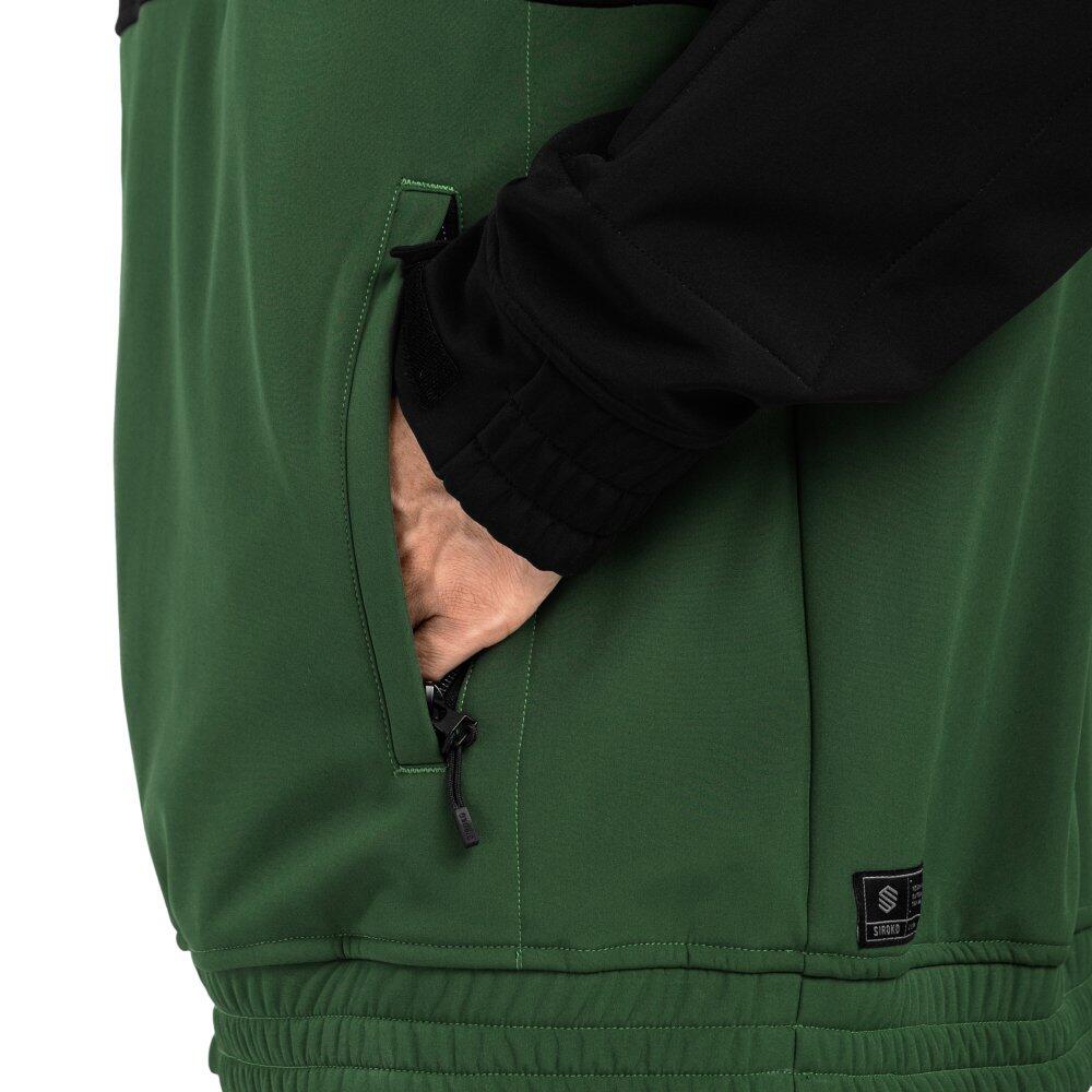 Veste snowboard homme Sports d'hiver W1 Evergreen Noir 4/8