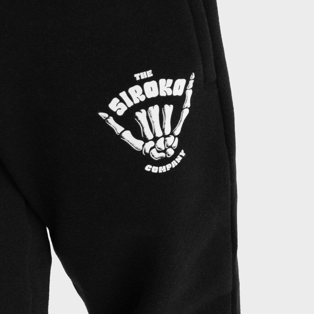 Pantalón de chándal niña lifestyle Niños y Niñas Rockstar-G Negro 3/7