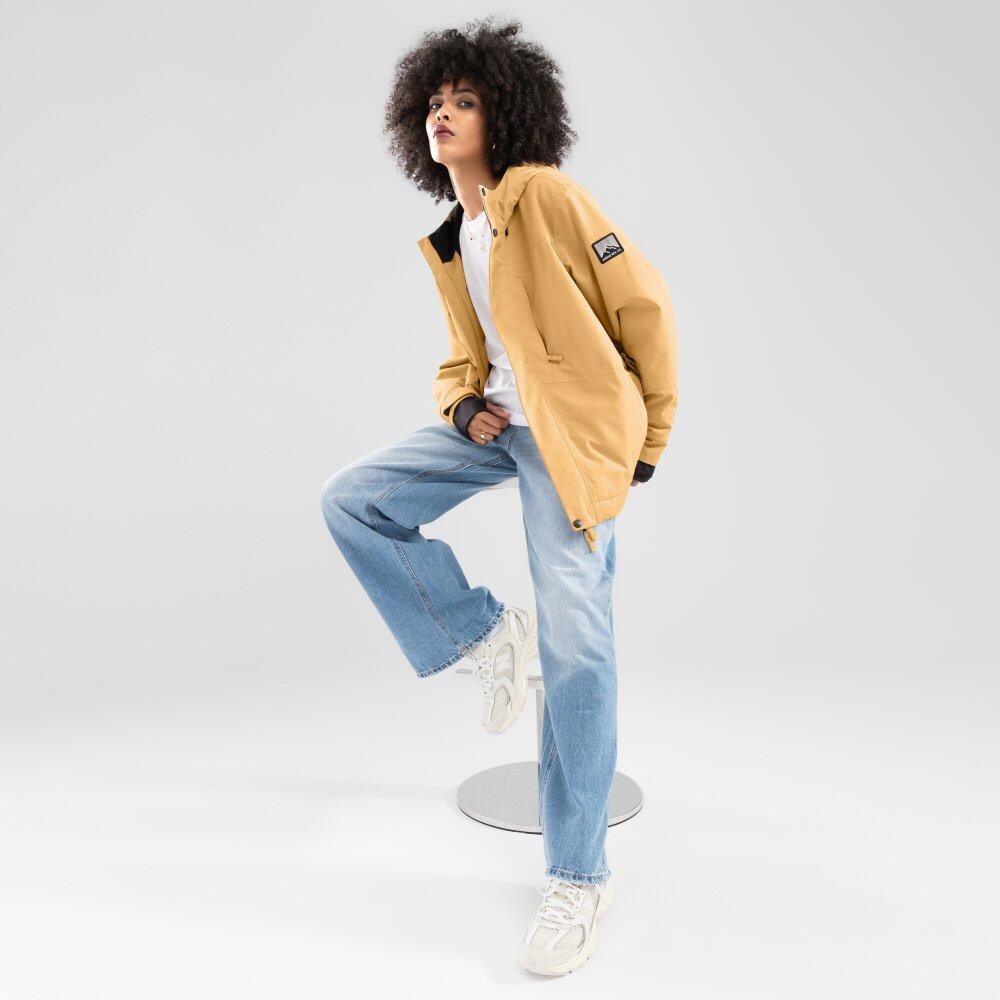 Women Lifestyle 's jacket W4-W Graupel LF Beige 3/8