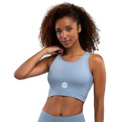 Brassière sport Fitness Femme Crunch Blue Bleu Ciel