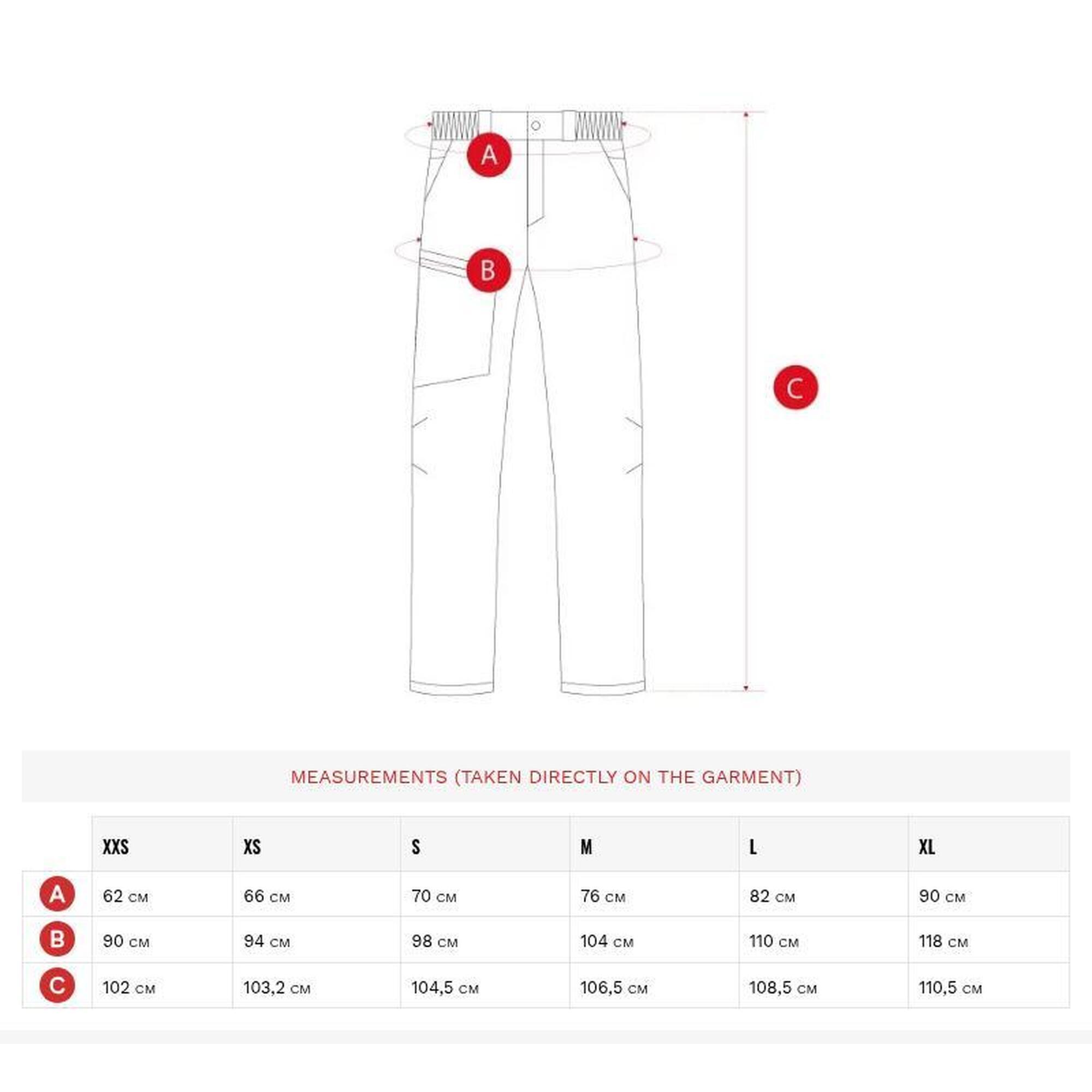Pantaloni de drumeție pentru femei Grinnell-W Green Verde