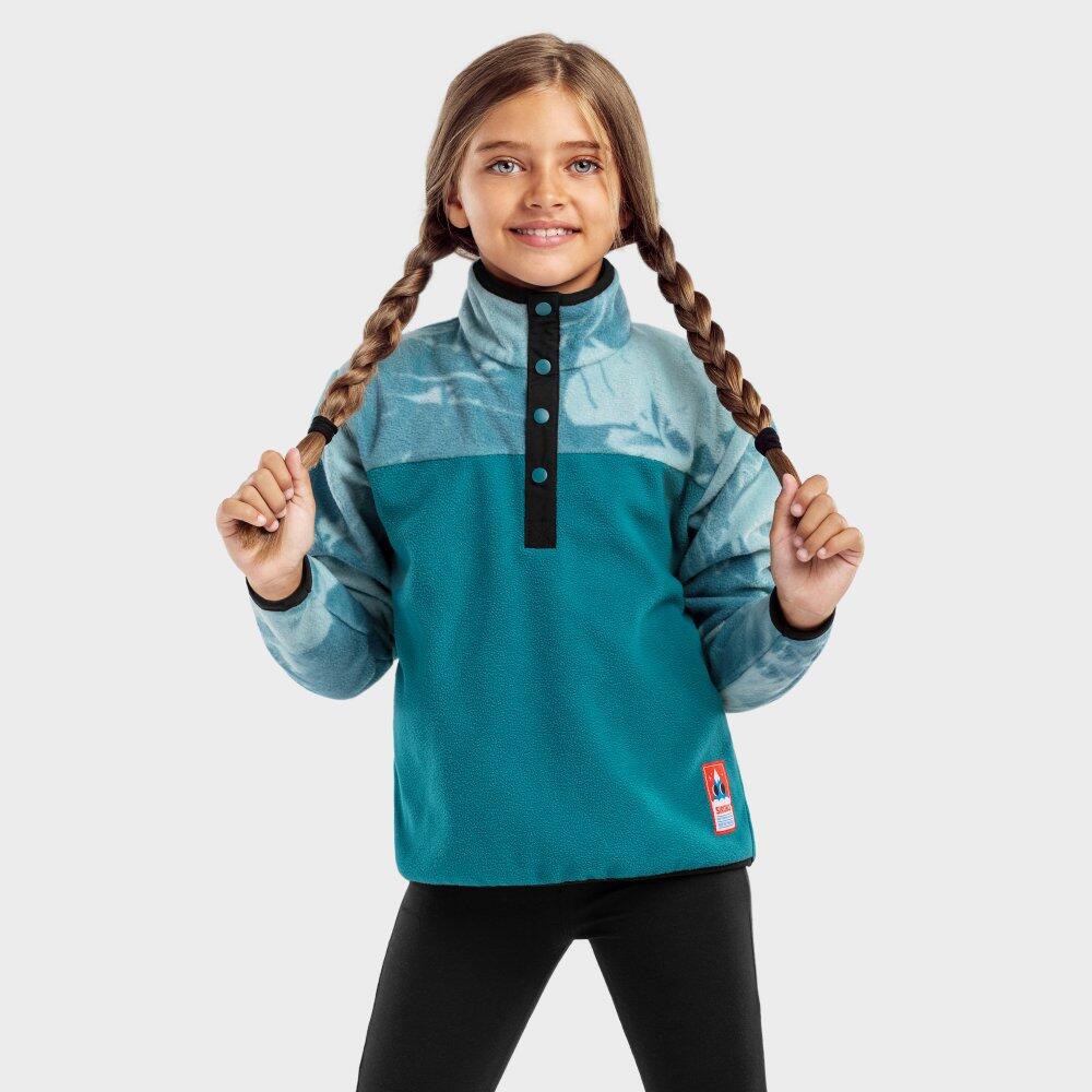Dívčí silná fleecová mikina Jumbo-G 2/7