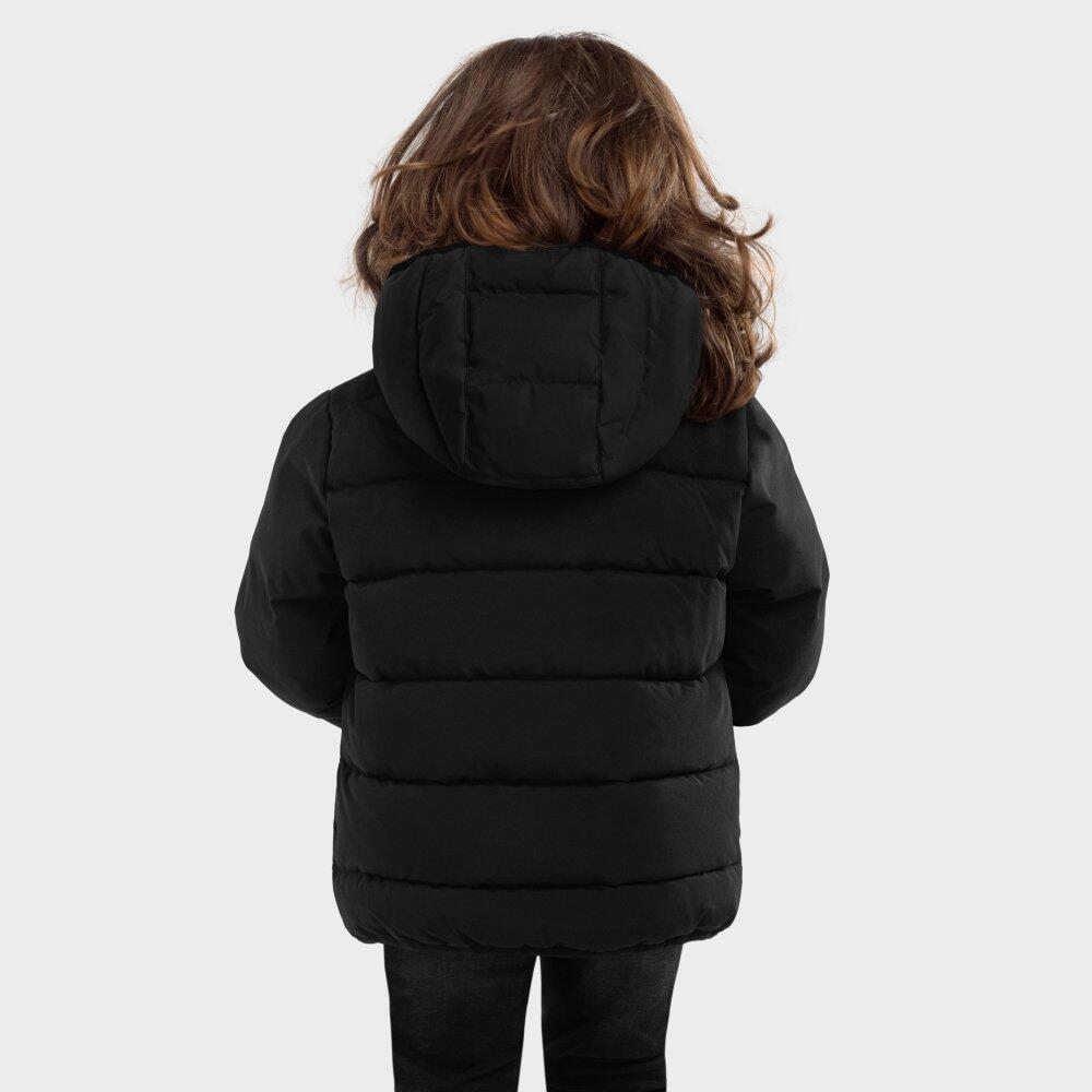 Kinderen Lifestyle Waterbestendig puffer jack meisjes Trend-G Zwart 3/7