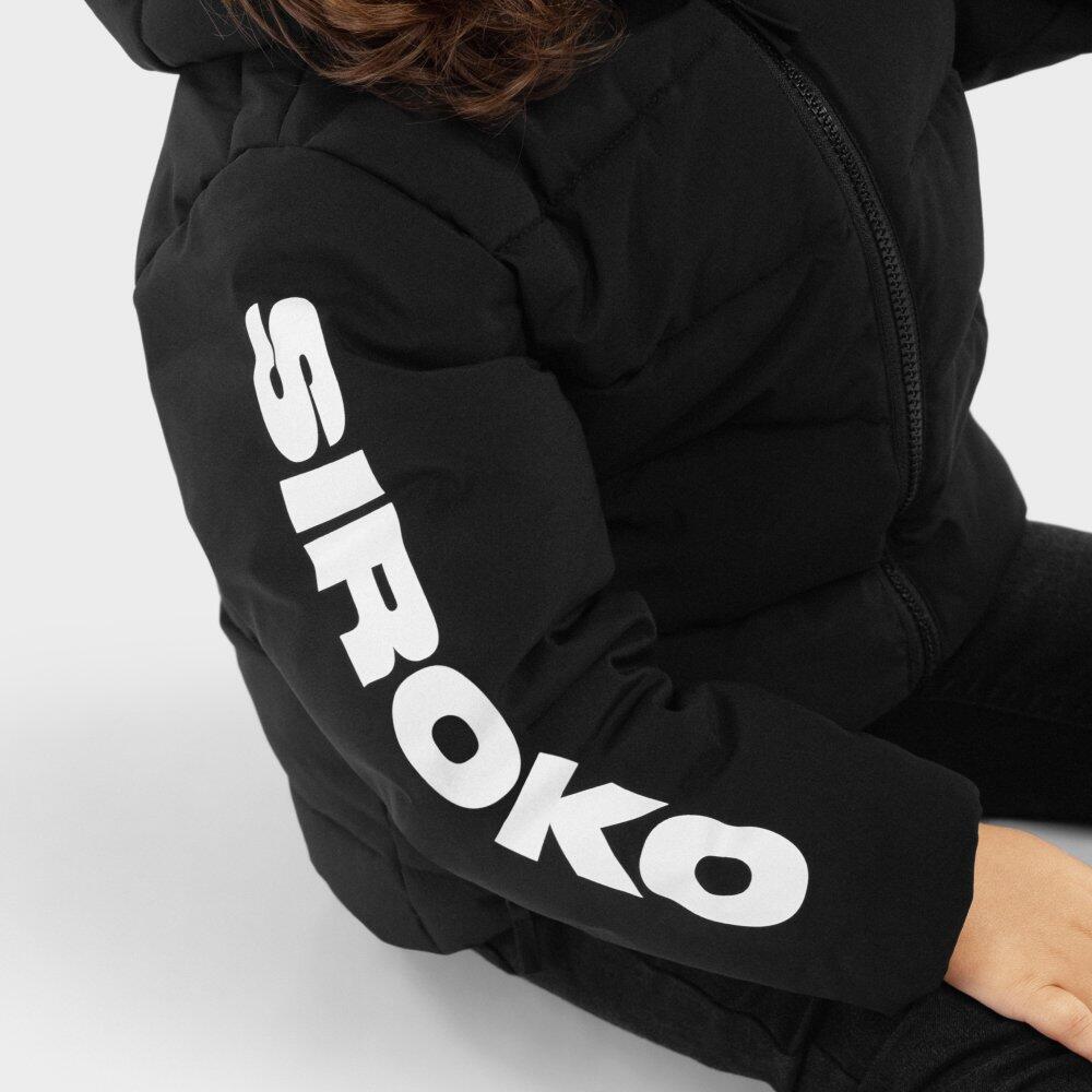 Kinderen Lifestyle Waterbestendig puffer jack meisjes Trend-G Zwart 4/7